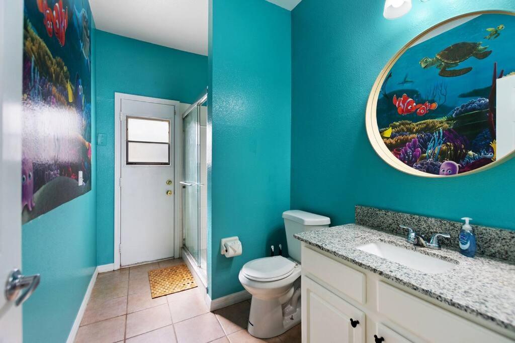 Spacious Disney Themed 5Bed Villa! Private Heated Enclosed Pool/Spa/Bbq! Davenport Exterior foto