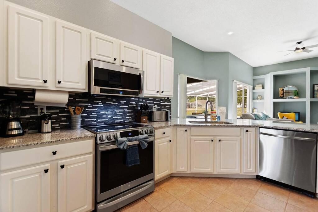 Spacious Disney Themed 5Bed Villa! Private Heated Enclosed Pool/Spa/Bbq! Davenport Exterior foto