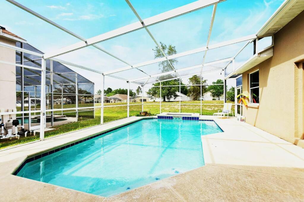 Spacious Disney Themed 5Bed Villa! Private Heated Enclosed Pool/Spa/Bbq! Davenport Exterior foto