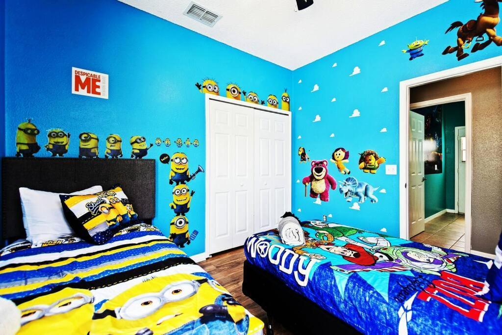 Spacious Disney Themed 5Bed Villa! Private Heated Enclosed Pool/Spa/Bbq! Davenport Exterior foto